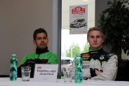Rallye Český Krumlov: Tisková konference před startem